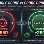 winning bet correct score